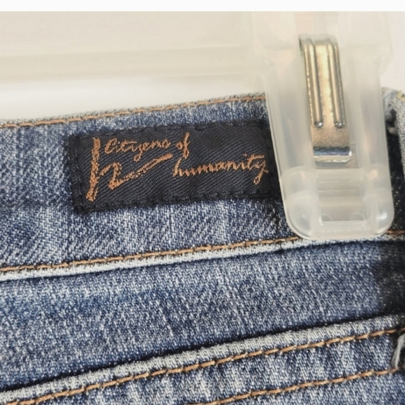 CITIZENS OF HUMANITY Low Waist Bootcut Jeans Size 28 Bloomingdales Kelly 085 - Picture 4 of 8